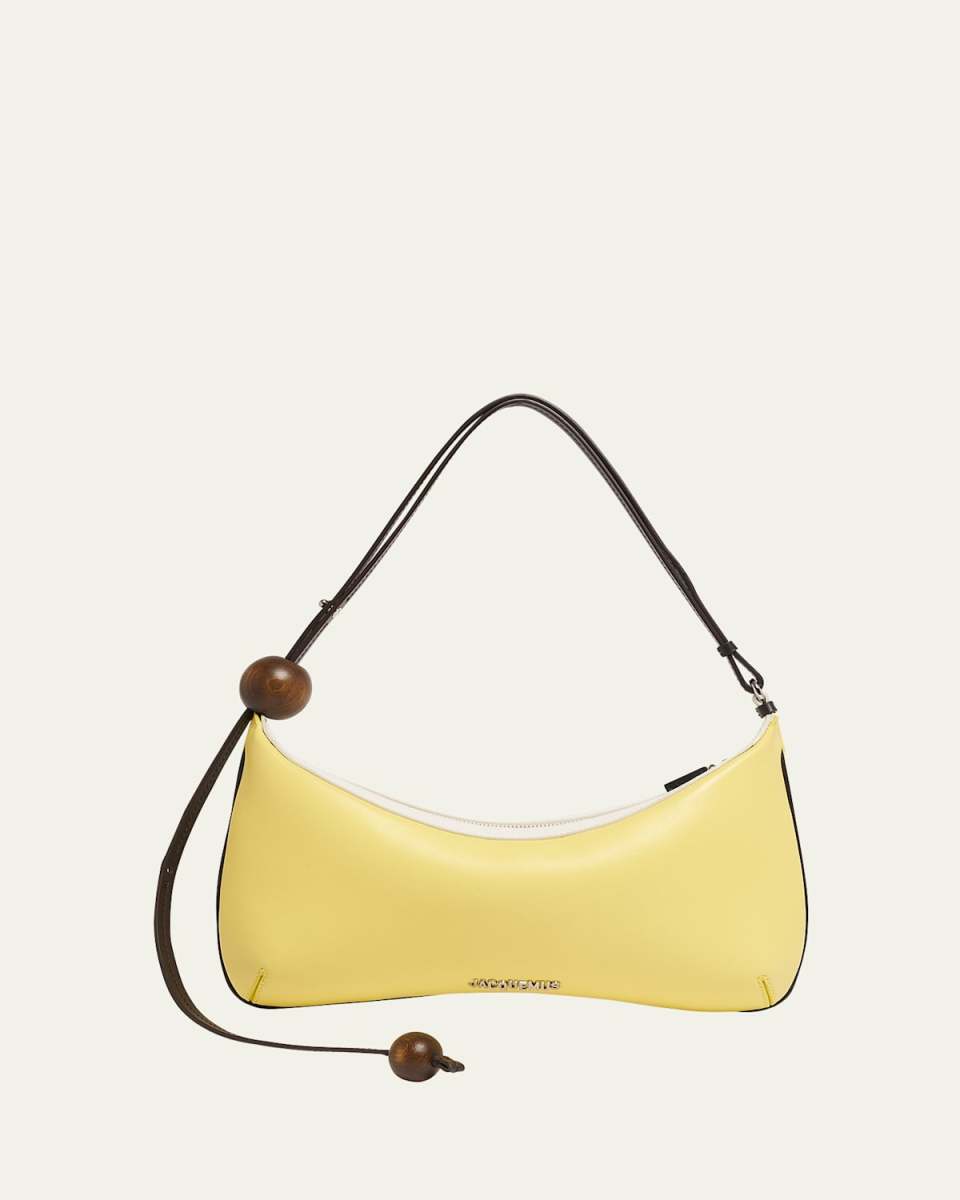 Le Grand Bisou Perle Leather Shoulder Bag